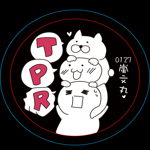 可愛9-0317-淡商康輔(徽章)